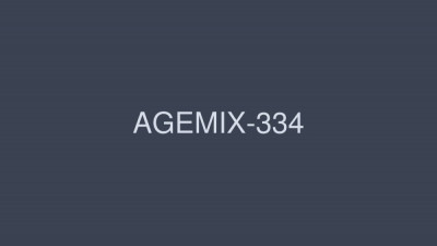 AGEMIX-334 Soft deep throat that gently thrusts into the back of the throat ~Irrumatio without coercion that makes you suck to the root while working hard~